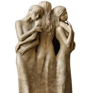 Three Goddess Sculpture Statue