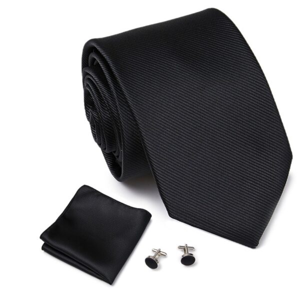 Tie Handkerchief and Cufflinks Set - Image 30