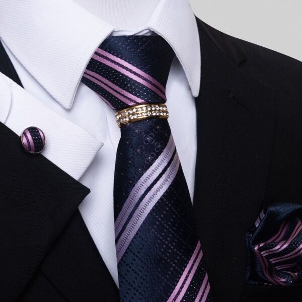 Tie Handkerchief and Cufflinks Set - Image 27