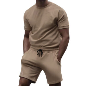 Short Sleeved Sports Shirt and Shorts Set