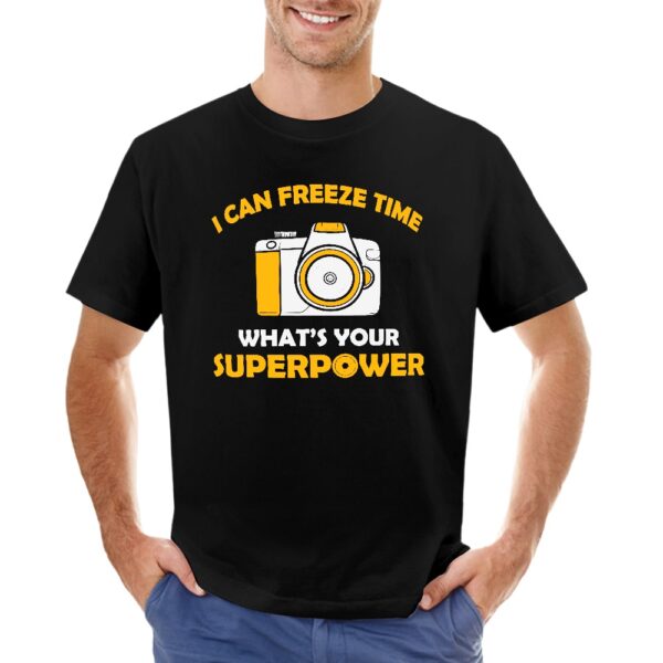 I Can Freeze Time Men's T-shirt - Image 3