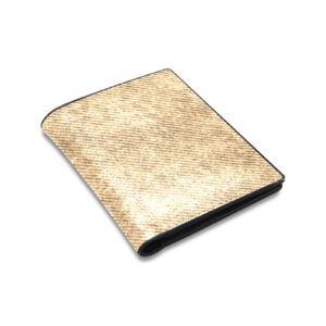 Denim Look Leather Wallet