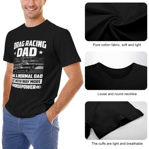 Drag Racing Dad Men's T-shirt - Image 7