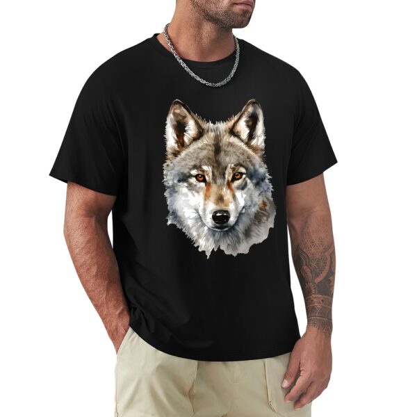 Wolf Men's T-shirt - Image 2