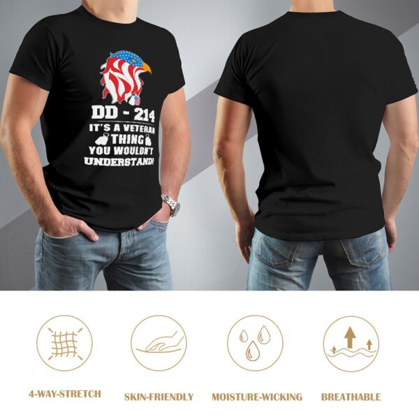 DD-214 A Veteran Thing Men's T-shirt - Image 8