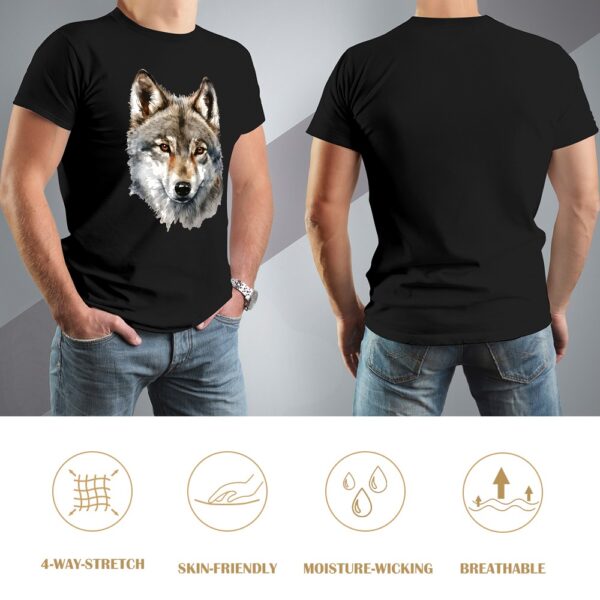 Wolf Men's T-shirt - Image 8