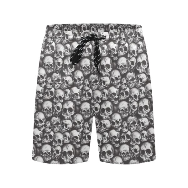 Skulls Men's Mid-Length Beach Shorts - Image 3