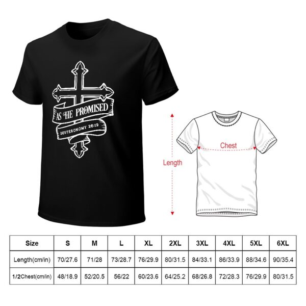 As He Promised Men's T-shirt - Image 6