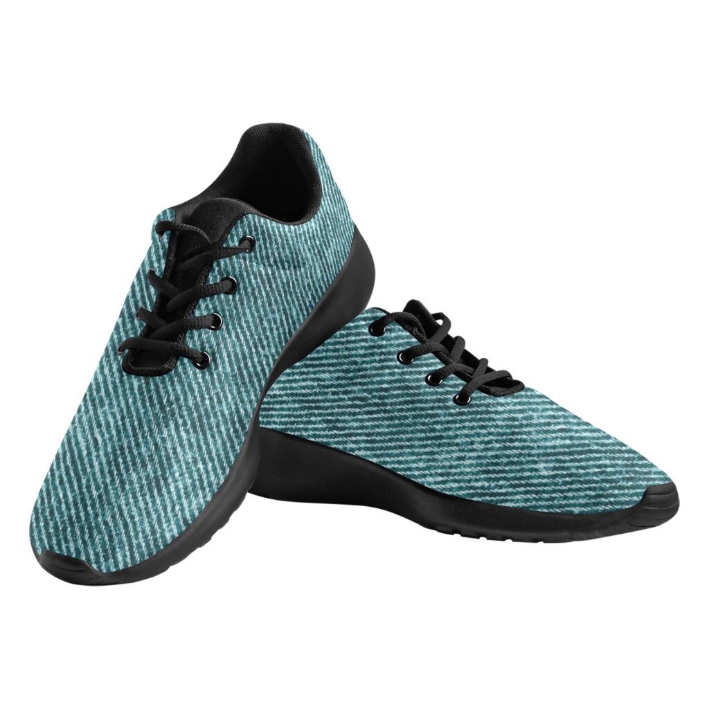 Denim Look Athletic Shoes