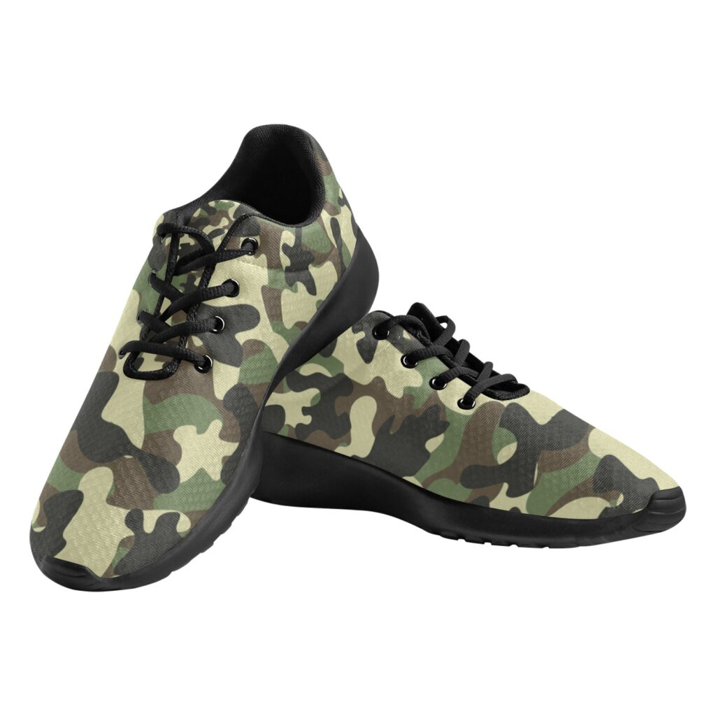 Camouflage Athletic Shoes