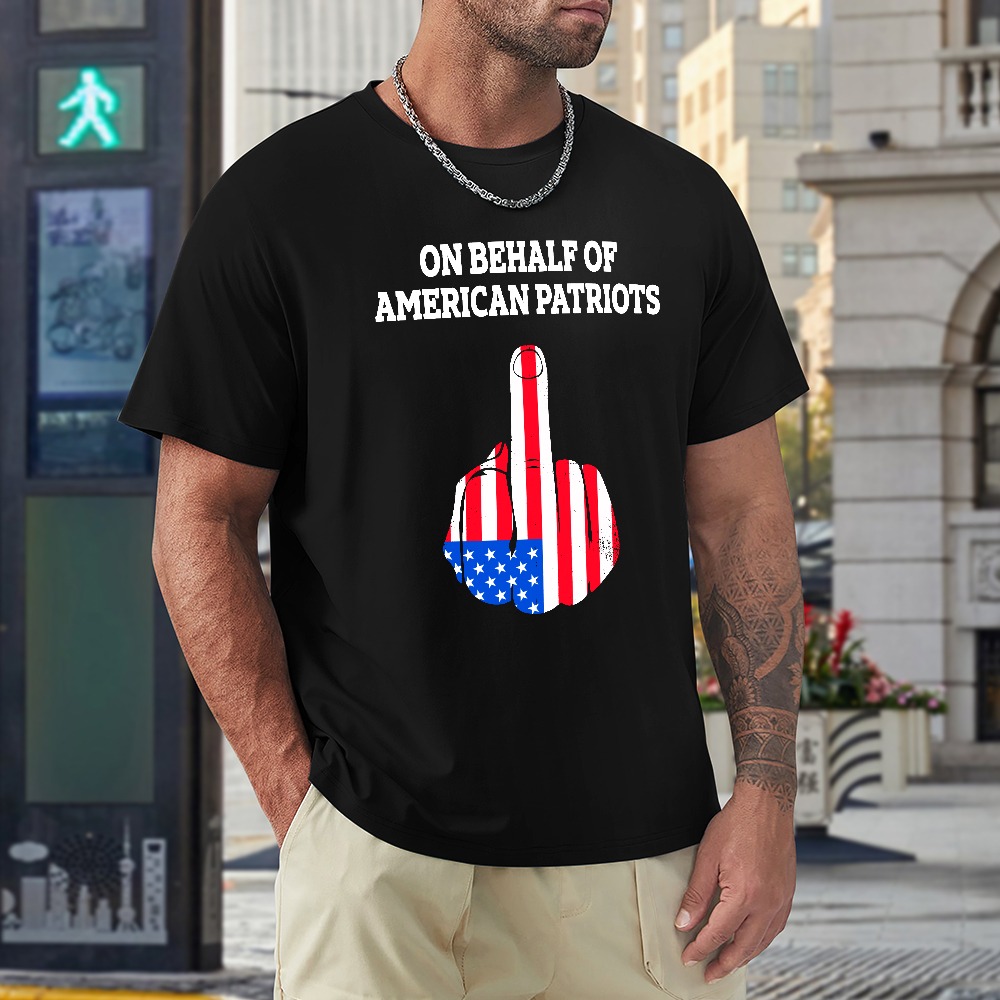 On Behalf of American Patriots Men’s T-shirt