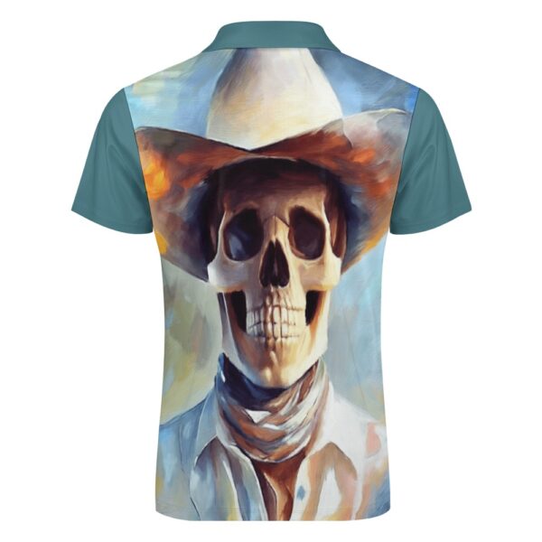 Cowboy Dead Short Sleeve Polo Shirt - Image 2