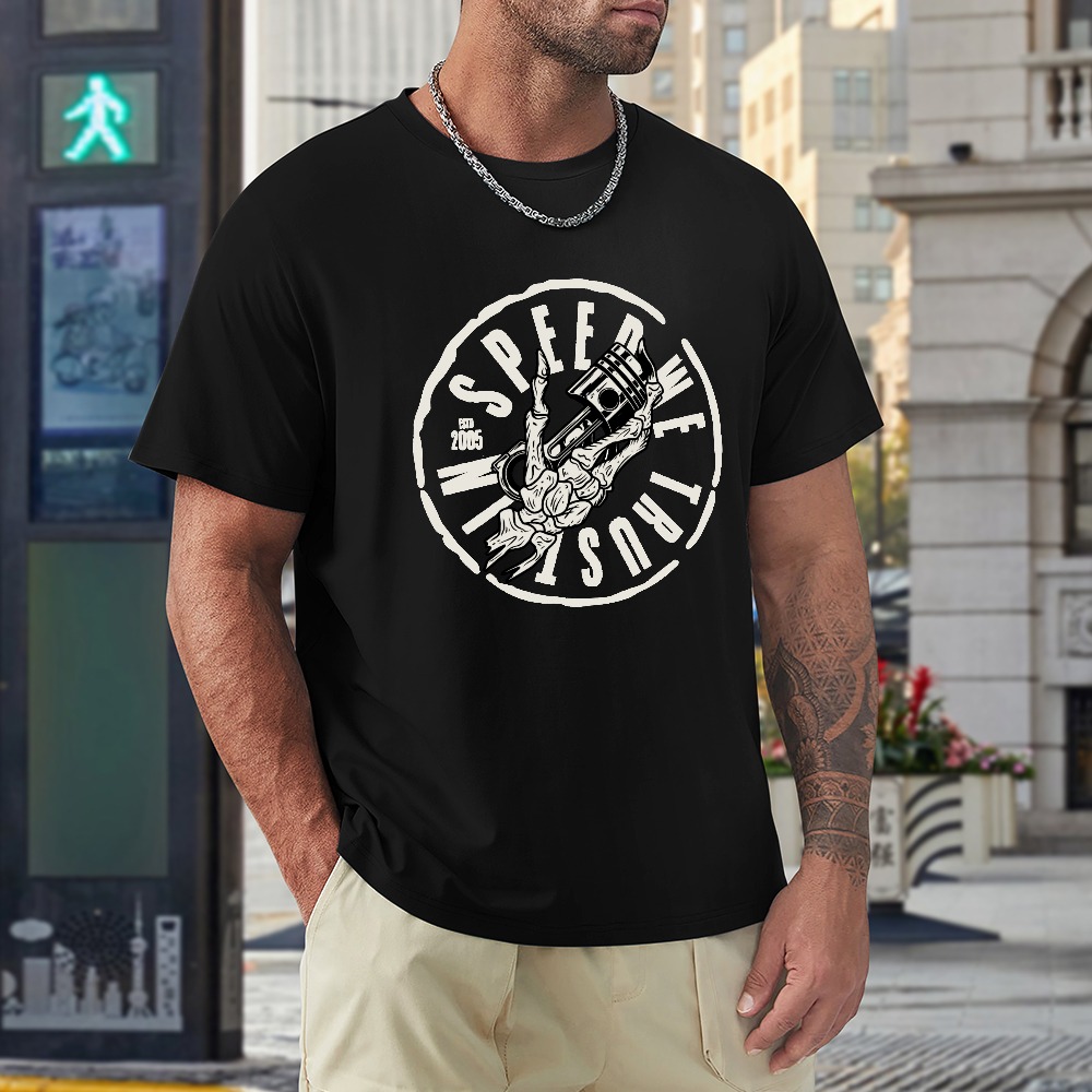 In Speed We Trust Men’s T-shirt