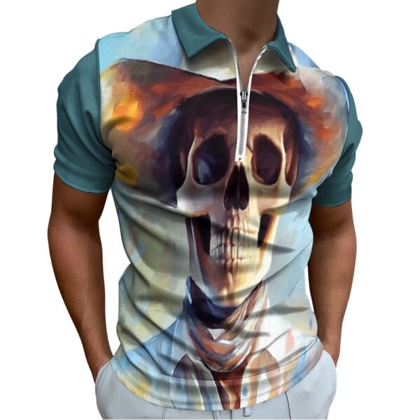 Cowboy Dead Short Sleeve Polo Shirt - Image 5