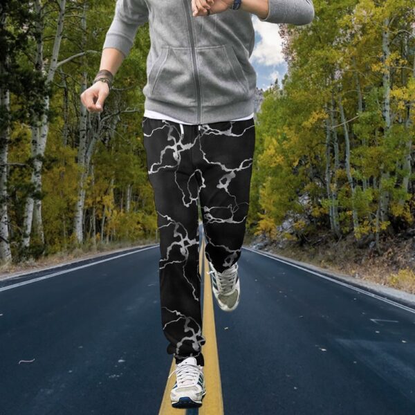 Lightning Polyester Sweatpants