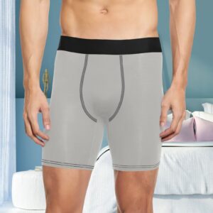 Long Leg Boxer Briefs - Dark Gray