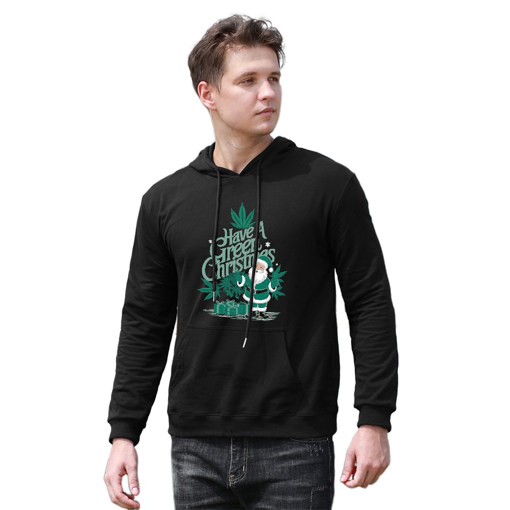 Have A Green Christmas Hooded Sweatshirt