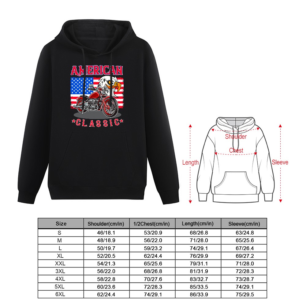 American Classic Hooded Sweatshirt - Image 2