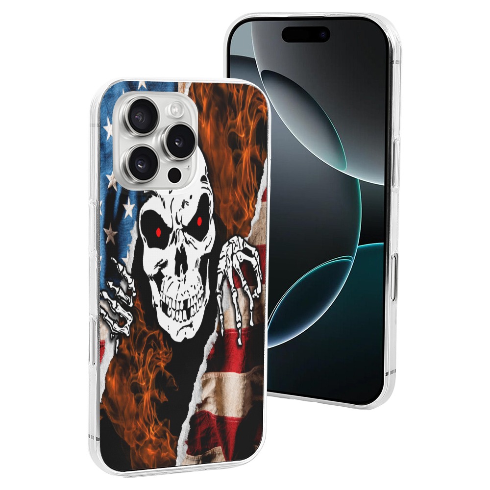 Skull Flag Case for iPhone 16 Series