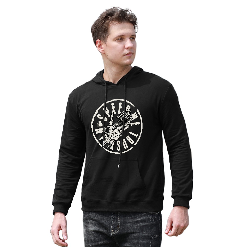 Speed We Trust In Hooded Sweatshirt