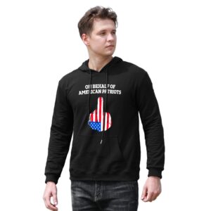 On Behalf Of American Patriots Hooded Sweatshirt