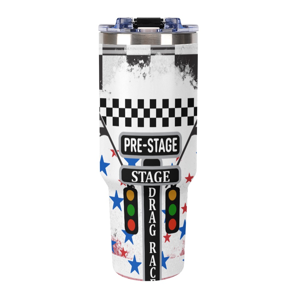 Drag Racing 40oz Tumbler