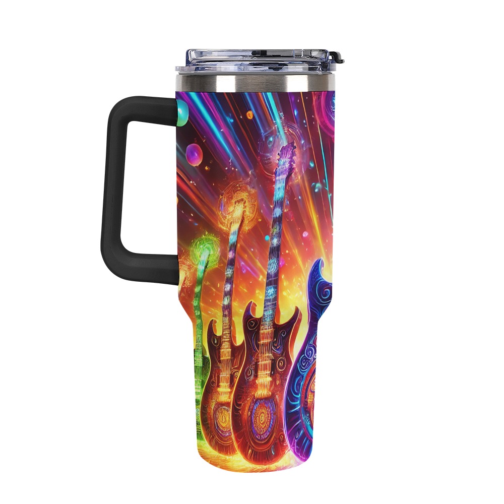 Neon Guitars 40oz Tumbler