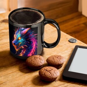 Neon Dragon Mug