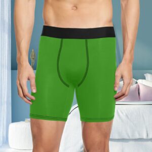 Long Leg Boxer Briefs - Green