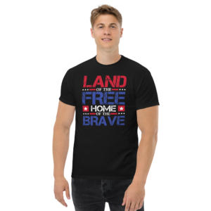 Land of the Free Home of the Brave T-Shirt